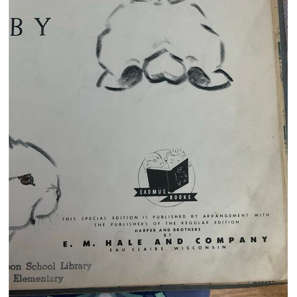 1942 “Marshmallow” By Clare Turlay Newberry - Picture 7 of 14